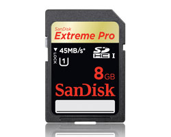 SanDisk 8GB Extreme Pro 
