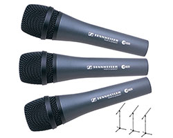 Microfone com cabo Sennheiser e835-e845
